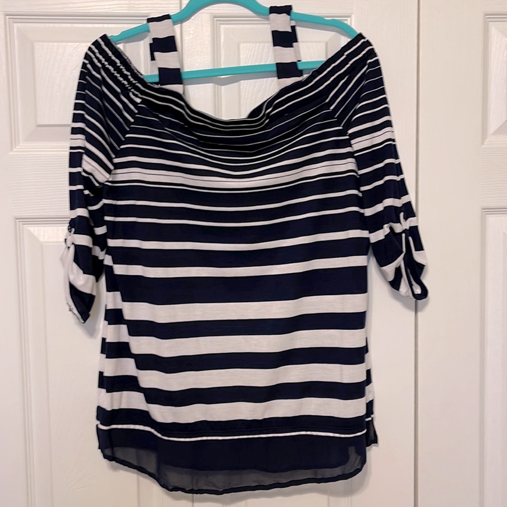 Chico’s cold shoulder top